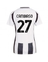 Juventus Andrea Cambiaso #27 Kotipaita Naisten 2024-25 Lyhythihainen